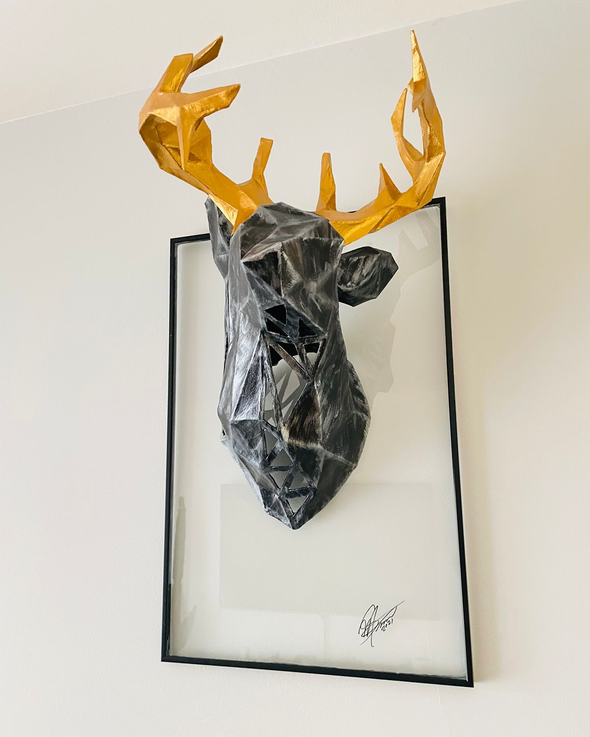 Tête de Cerf Fragmentée 2