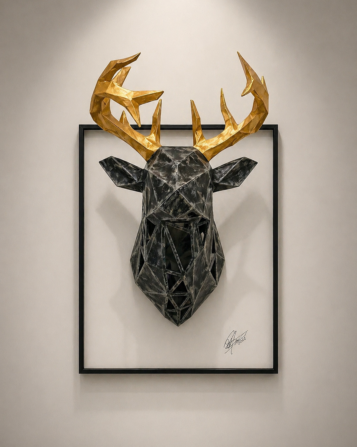 Tête de Cerf Fragmentée