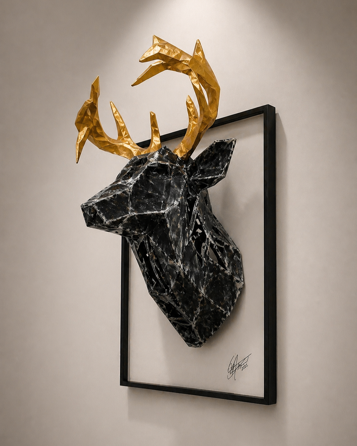 Tête de Cerf Fragmentée 4
